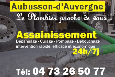 assainissement Aubusson-d'Auvergne - vidange Aubusson-d'Auvergne - curage Aubusson-d'Auvergne - pompage Aubusson-d'Auvergne - eaux usées Aubusson-d'Auvergne - camion pompe Aubusson-d'Auvergne