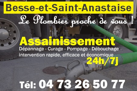 assainissement Besse-et-Saint-Anastaise - vidange Besse-et-Saint-Anastaise - curage Besse-et-Saint-Anastaise - pompage Besse-et-Saint-Anastaise - eaux usées Besse-et-Saint-Anastaise - camion pompe Besse-et-Saint-Anastaise