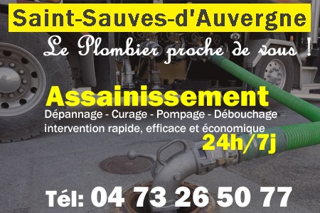assainissement Saint-Sauves-d'Auvergne - vidange Saint-Sauves-d'Auvergne - curage Saint-Sauves-d'Auvergne - pompage Saint-Sauves-d'Auvergne - eaux usées Saint-Sauves-d'Auvergne - camion pompe Saint-Sauves-d'Auvergne