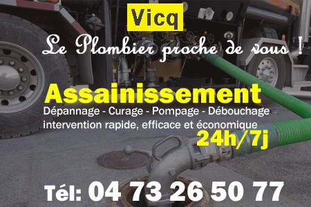 assainissement Vicq - vidange Vicq - curage Vicq - pompage Vicq - eaux usées Vicq - camion pompe Vicq