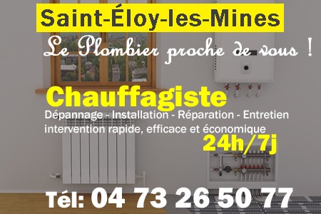 chauffage Saint-Éloy-les-Mines - depannage chaudiere Saint-Éloy-les-Mines - chaufagiste Saint-Éloy-les-Mines - installation chauffage Saint-Éloy-les-Mines - depannage chauffe eau Saint-Éloy-les-Mines