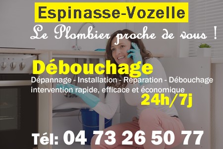 deboucher wc Espinasse-Vozelle - déboucher évier Espinasse-Vozelle - toilettes bouchées Espinasse-Vozelle - déboucher toilette Espinasse-Vozelle - furet plomberie Espinasse-Vozelle - canalisation bouchée Espinasse-Vozelle - évier bouché Espinasse-Vozelle - wc bouché Espinasse-Vozelle - dégorger Espinasse-Vozelle - déboucher lavabo Espinasse-Vozelle - debouchage Espinasse-Vozelle - dégorgement canalisation Espinasse-Vozelle - déboucher tuyau Espinasse-Vozelle - degorgement Espinasse-Vozelle - débouchage Espinasse-Vozelle - plomberie evacuation Espinasse-Vozelle