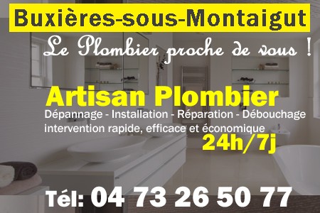 Plombier Buxières-sous-Montaigut - Plomberie Buxières-sous-Montaigut - Plomberie pro Buxières-sous-Montaigut - Entreprise plomberie Buxières-sous-Montaigut - Dépannage plombier Buxières-sous-Montaigut