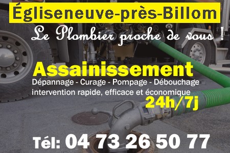 assainissement Égliseneuve-près-Billom - vidange Égliseneuve-près-Billom - curage Égliseneuve-près-Billom - pompage Égliseneuve-près-Billom - eaux usées Égliseneuve-près-Billom - camion pompe Égliseneuve-près-Billom