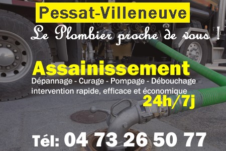 assainissement Pessat-Villeneuve - vidange Pessat-Villeneuve - curage Pessat-Villeneuve - pompage Pessat-Villeneuve - eaux usées Pessat-Villeneuve - camion pompe Pessat-Villeneuve