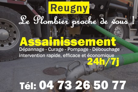 assainissement Reugny - vidange Reugny - curage Reugny - pompage Reugny - eaux usées Reugny - camion pompe Reugny