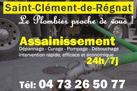 assainissement Saint-Clément-de-Régnat - vidange Saint-Clément-de-Régnat - curage Saint-Clément-de-Régnat - pompage Saint-Clément-de-Régnat - eaux usées Saint-Clément-de-Régnat - camion pompe Saint-Clément-de-Régnat