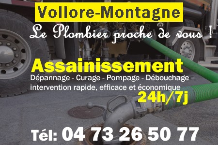 assainissement Vollore-Montagne - vidange Vollore-Montagne - curage Vollore-Montagne - pompage Vollore-Montagne - eaux usées Vollore-Montagne - camion pompe Vollore-Montagne