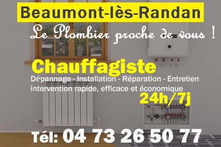 chauffage Beaumont-lès-Randan - depannage chaudiere Beaumont-lès-Randan - chaufagiste Beaumont-lès-Randan - installation chauffage Beaumont-lès-Randan - depannage chauffe eau Beaumont-lès-Randan