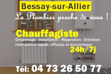 chauffage Bessay-sur-Allier - depannage chaudiere Bessay-sur-Allier - chaufagiste Bessay-sur-Allier - installation chauffage Bessay-sur-Allier - depannage chauffe eau Bessay-sur-Allier