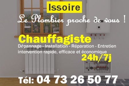 chauffage Issoire - depannage chaudiere Issoire - chaufagiste Issoire - installation chauffage Issoire - depannage chauffe eau Issoire