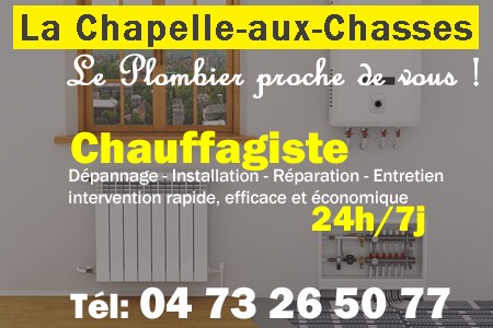 chauffage La Chapelle-aux-Chasses - depannage chaudiere La Chapelle-aux-Chasses - chaufagiste La Chapelle-aux-Chasses - installation chauffage La Chapelle-aux-Chasses - depannage chauffe eau La Chapelle-aux-Chasses