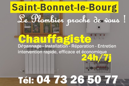 chauffage Saint-Bonnet-le-Bourg - depannage chaudiere Saint-Bonnet-le-Bourg - chaufagiste Saint-Bonnet-le-Bourg - installation chauffage Saint-Bonnet-le-Bourg - depannage chauffe eau Saint-Bonnet-le-Bourg