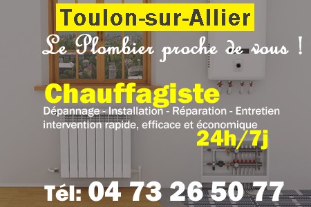 chauffage Toulon-sur-Allier - depannage chaudiere Toulon-sur-Allier - chaufagiste Toulon-sur-Allier - installation chauffage Toulon-sur-Allier - depannage chauffe eau Toulon-sur-Allier