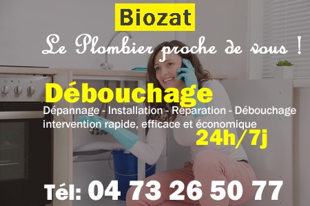 deboucher wc Biozat - déboucher évier Biozat - toilettes bouchées Biozat - déboucher toilette Biozat - furet plomberie Biozat - canalisation bouchée Biozat - évier bouché Biozat - wc bouché Biozat - dégorger Biozat - déboucher lavabo Biozat - debouchage Biozat - dégorgement canalisation Biozat - déboucher tuyau Biozat - degorgement Biozat - débouchage Biozat - plomberie evacuation Biozat