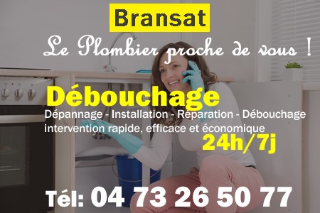 deboucher wc Bransat - déboucher évier Bransat - toilettes bouchées Bransat - déboucher toilette Bransat - furet plomberie Bransat - canalisation bouchée Bransat - évier bouché Bransat - wc bouché Bransat - dégorger Bransat - déboucher lavabo Bransat - debouchage Bransat - dégorgement canalisation Bransat - déboucher tuyau Bransat - degorgement Bransat - débouchage Bransat - plomberie evacuation Bransat