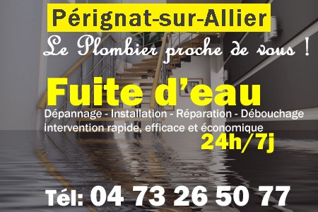 fuite Pérignat-sur-Allier - fuite d'eau Pérignat-sur-Allier - fuite wc Pérignat-sur-Allier - recherche de fuite Pérignat-sur-Allier - détection de fuite Pérignat-sur-Allier - dépannage fuite Pérignat-sur-Allier