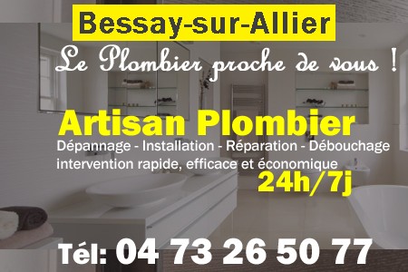 Plombier Bessay-sur-Allier - Plomberie Bessay-sur-Allier - Plomberie pro Bessay-sur-Allier - Entreprise plomberie Bessay-sur-Allier - Dépannage plombier Bessay-sur-Allier