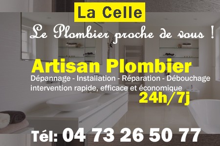 Plombier La Celle - Plomberie La Celle - Plomberie pro La Celle - Entreprise plomberie La Celle - Dépannage plombier La Celle