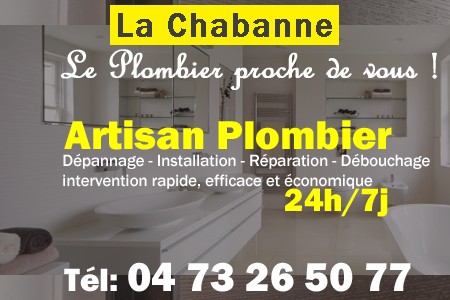 Plombier La Chabanne - Plomberie La Chabanne - Plomberie pro La Chabanne - Entreprise plomberie La Chabanne - Dépannage plombier La Chabanne