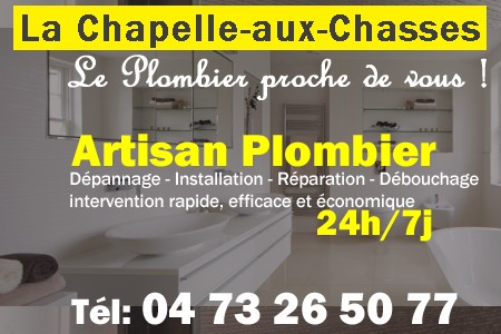 Plombier La Chapelle-aux-Chasses - Plomberie La Chapelle-aux-Chasses - Plomberie pro La Chapelle-aux-Chasses - Entreprise plomberie La Chapelle-aux-Chasses - Dépannage plombier La Chapelle-aux-Chasses