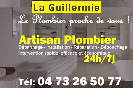 Plombier La Guillermie - Plomberie La Guillermie - Plomberie pro La Guillermie - Entreprise plomberie La Guillermie - Dépannage plombier La Guillermie