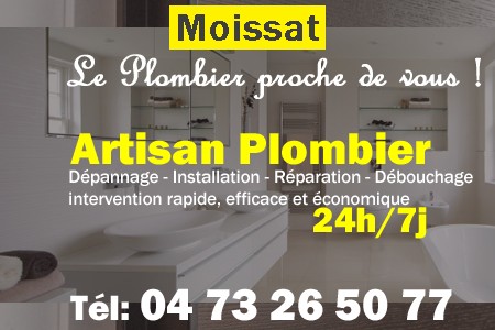 Plombier Moissat - Plomberie Moissat - Plomberie pro Moissat - Entreprise plomberie Moissat - Dépannage plombier Moissat