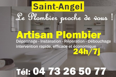 Plombier Saint-Angel - Plomberie Saint-Angel - Plomberie pro Saint-Angel - Entreprise plomberie Saint-Angel - Dépannage plombier Saint-Angel