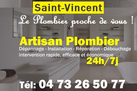 Plombier Saint-Vincent - Plomberie Saint-Vincent - Plomberie pro Saint-Vincent - Entreprise plomberie Saint-Vincent - Dépannage plombier Saint-Vincent